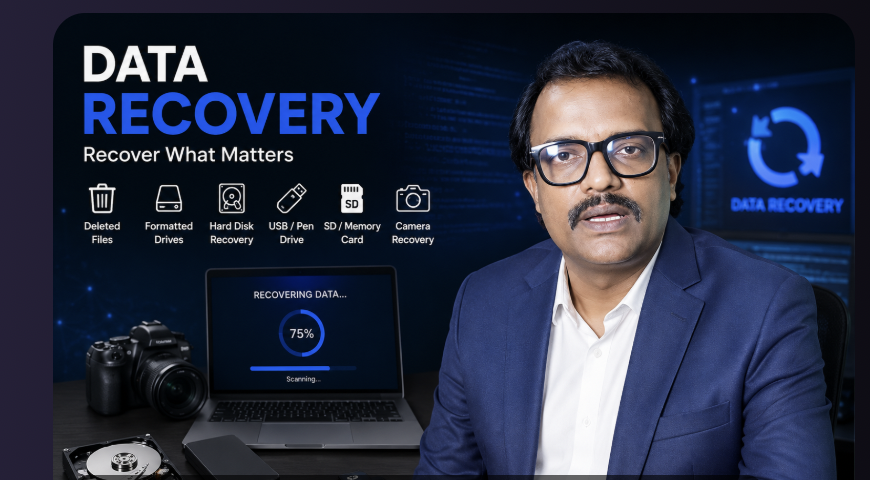 Data Recovery — Recover What Matters